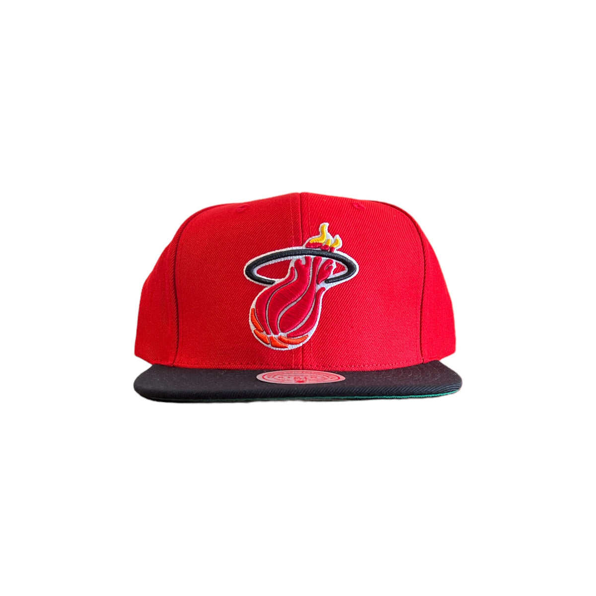 NBA Team 2 Tone 2.0 Snapback - Heat - Mitchell & Ness | Elite Laced