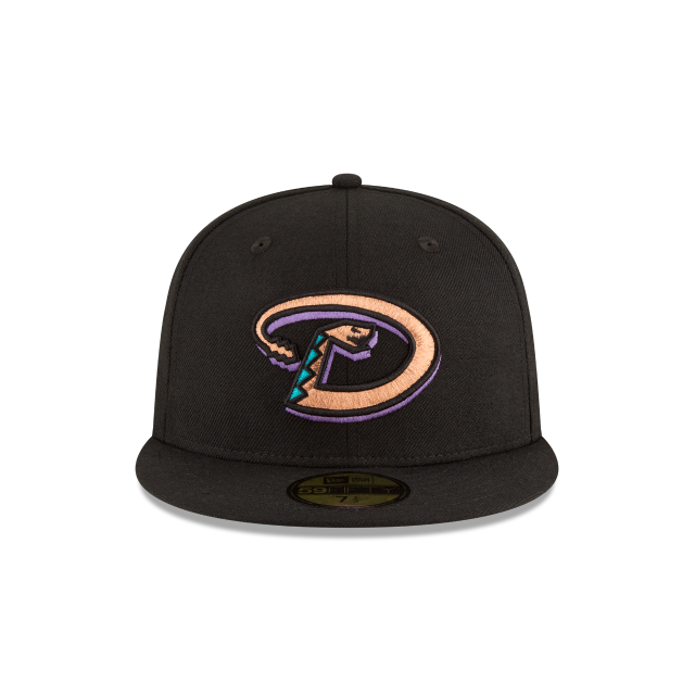 Arizona Diamondbacks - Black - 2001 WS Patch - New Era 5950 Fitted Cap