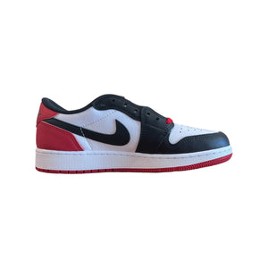Jordan 1 Low Retro OG GS 'Black Toe' | Elite Laced