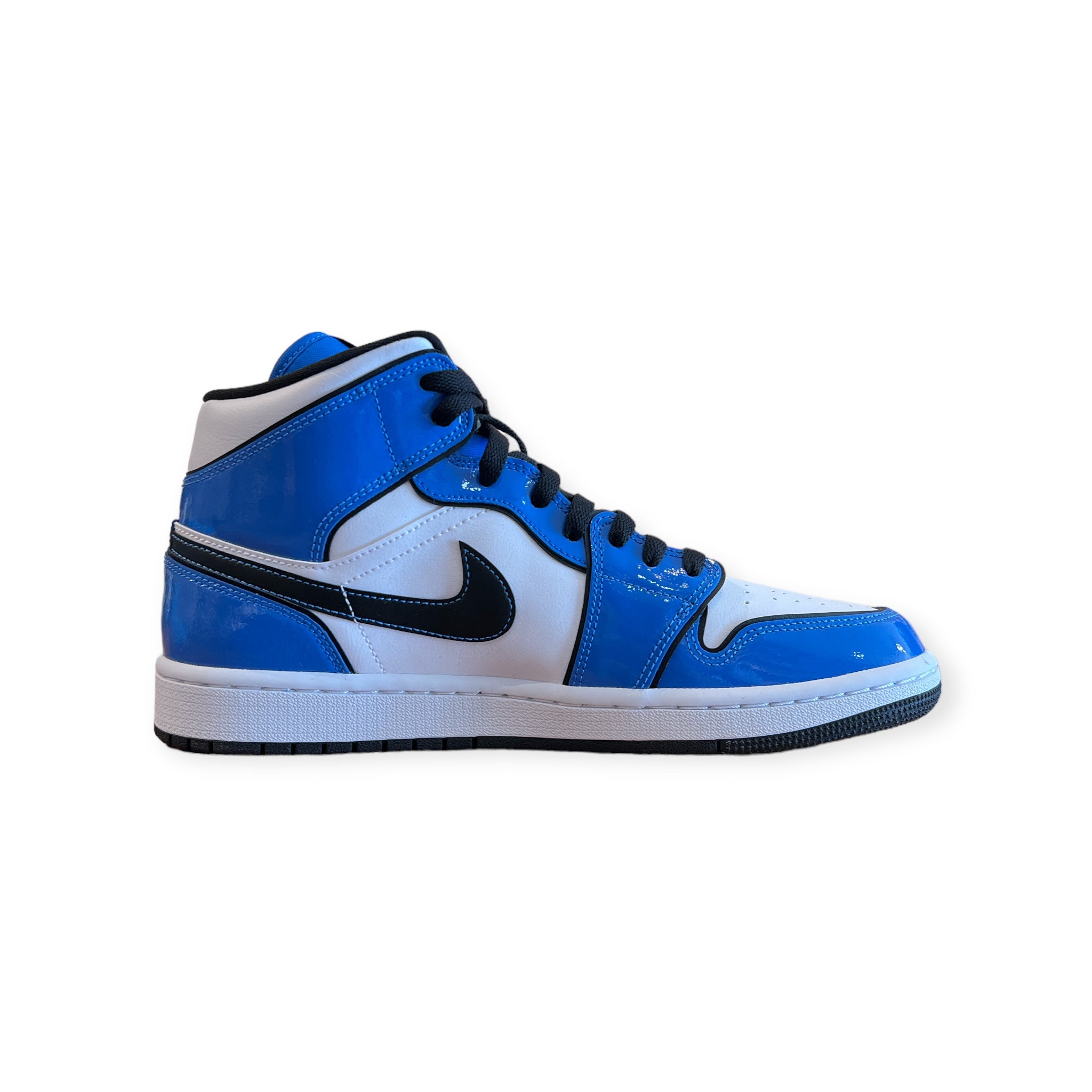 Jordan 1 Mid 'Signal Blue' | Elite Laced