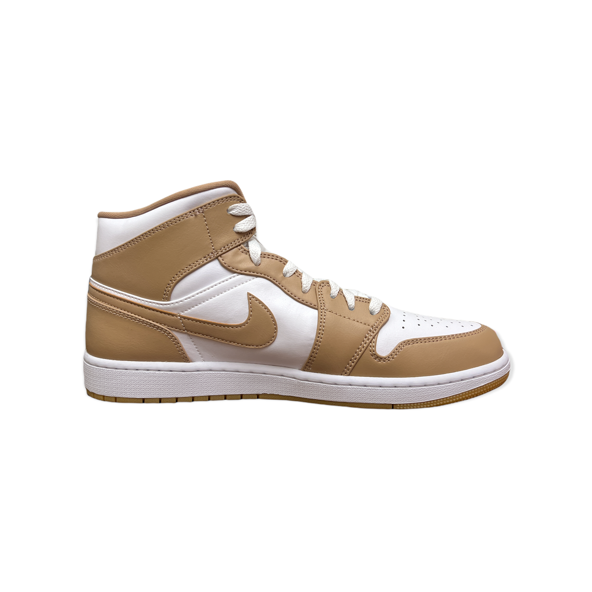 Jordan 1 Mid 'Tan Gum' | Elite Laced