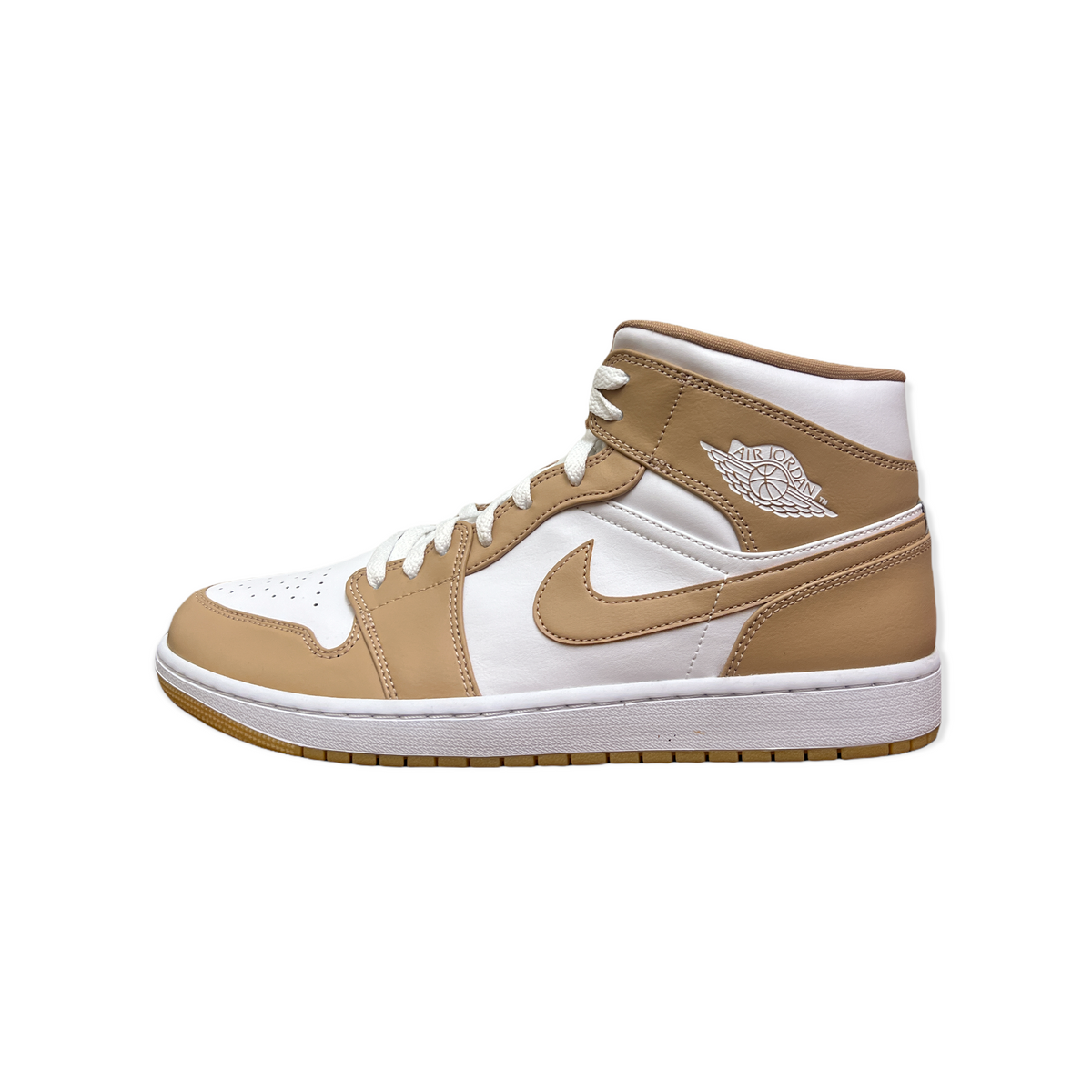 Jordan 1 Mid 'Tan Gum' | Elite Laced