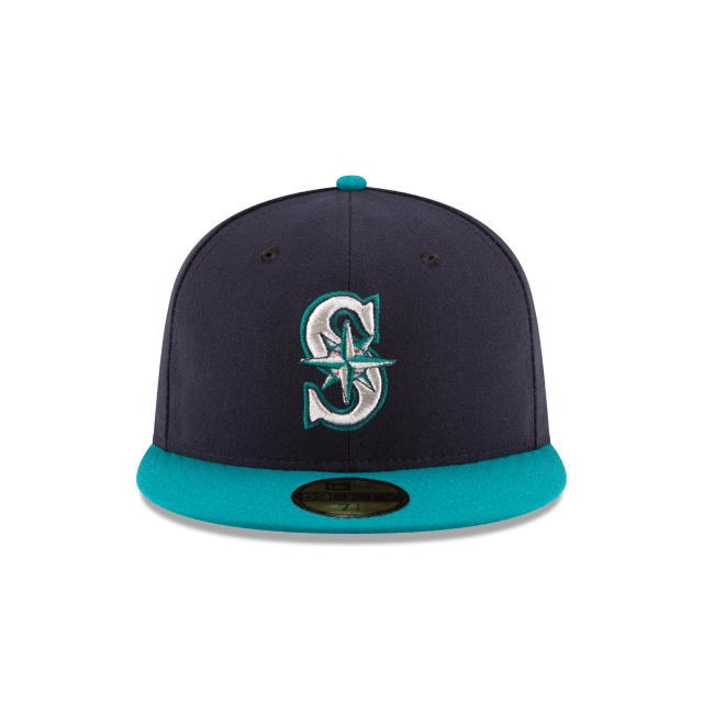 Seattle Mariners - Navy - New Era 5950 Fitted Cap | Elite Laced