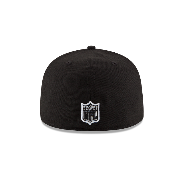 Las Vegas Raiders - Black White - New Era 5950 Fitted Cap